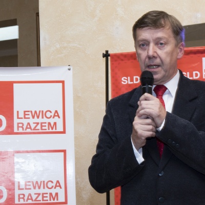 Inauguracja kampanii KKW SLD Lewica Razem w Bydgoszczy