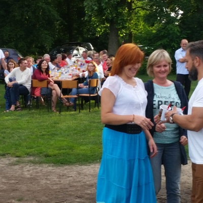 Piknik integracyjny mieszkańców w Olesznie